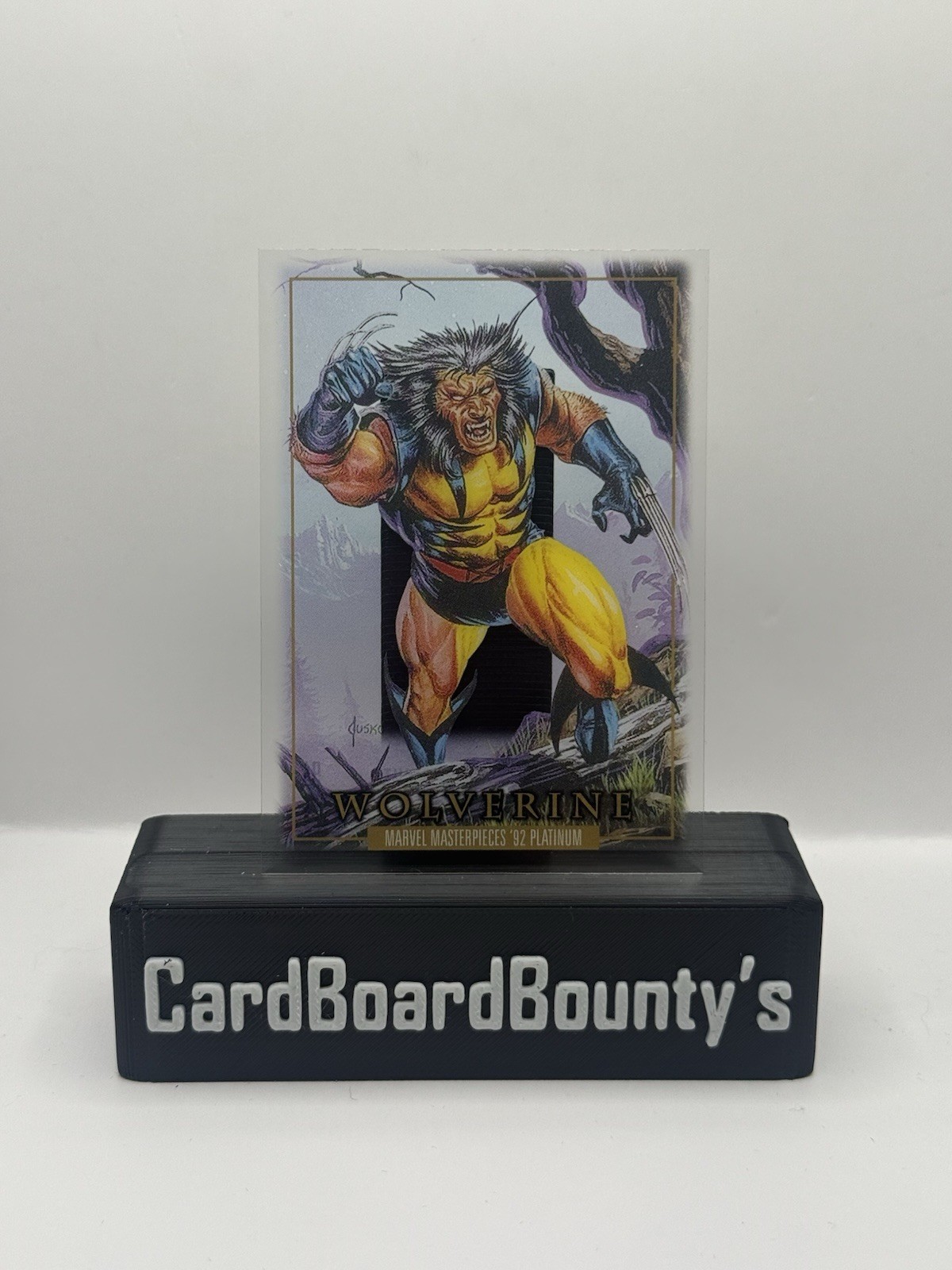 Marvel Masterpieces 92 Platinum Wolverine Clear Cut #94