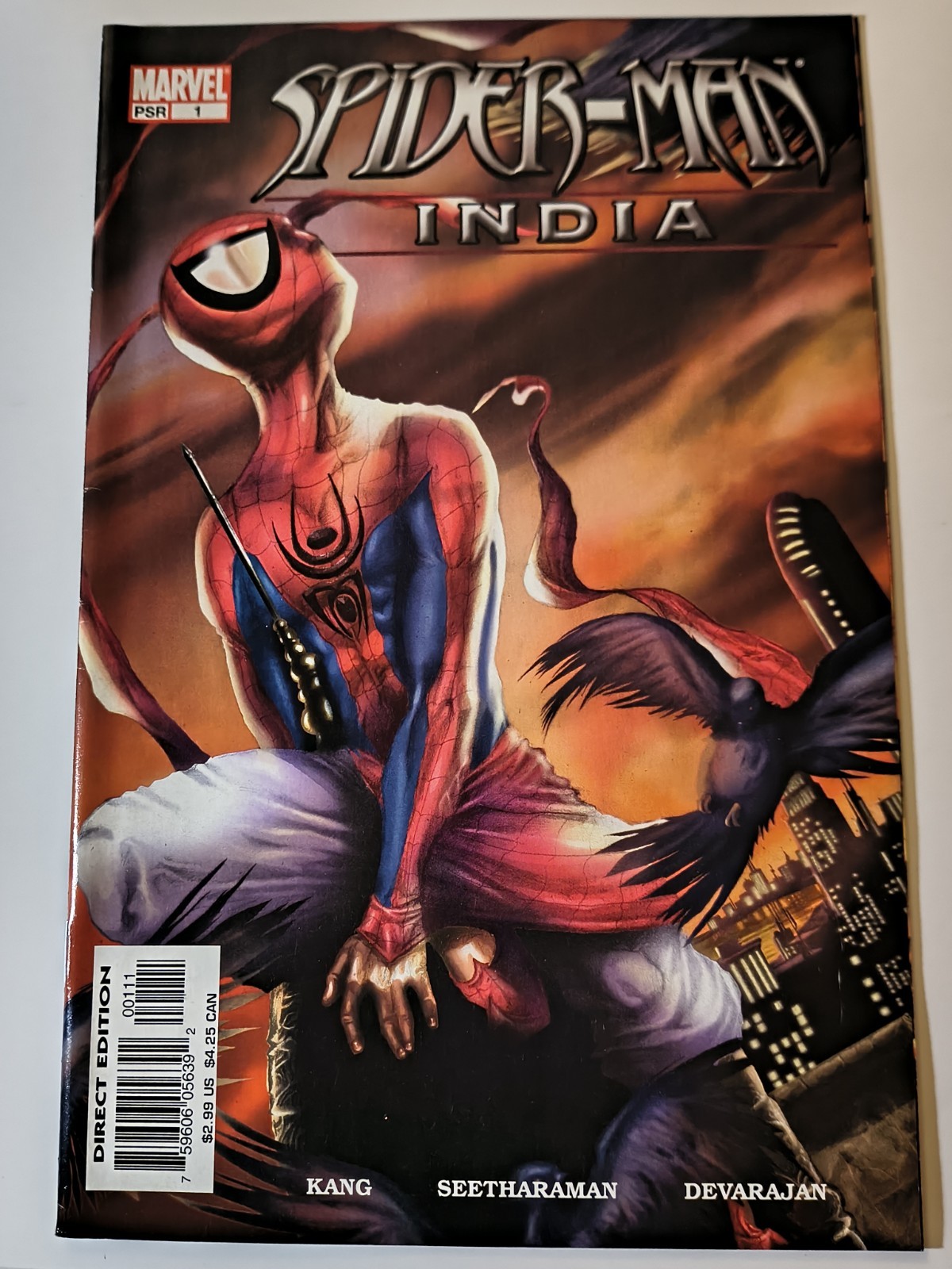 Spider-Man: India #1 1st Appearance Pavitr Prabhakar Marvel Comics 2005