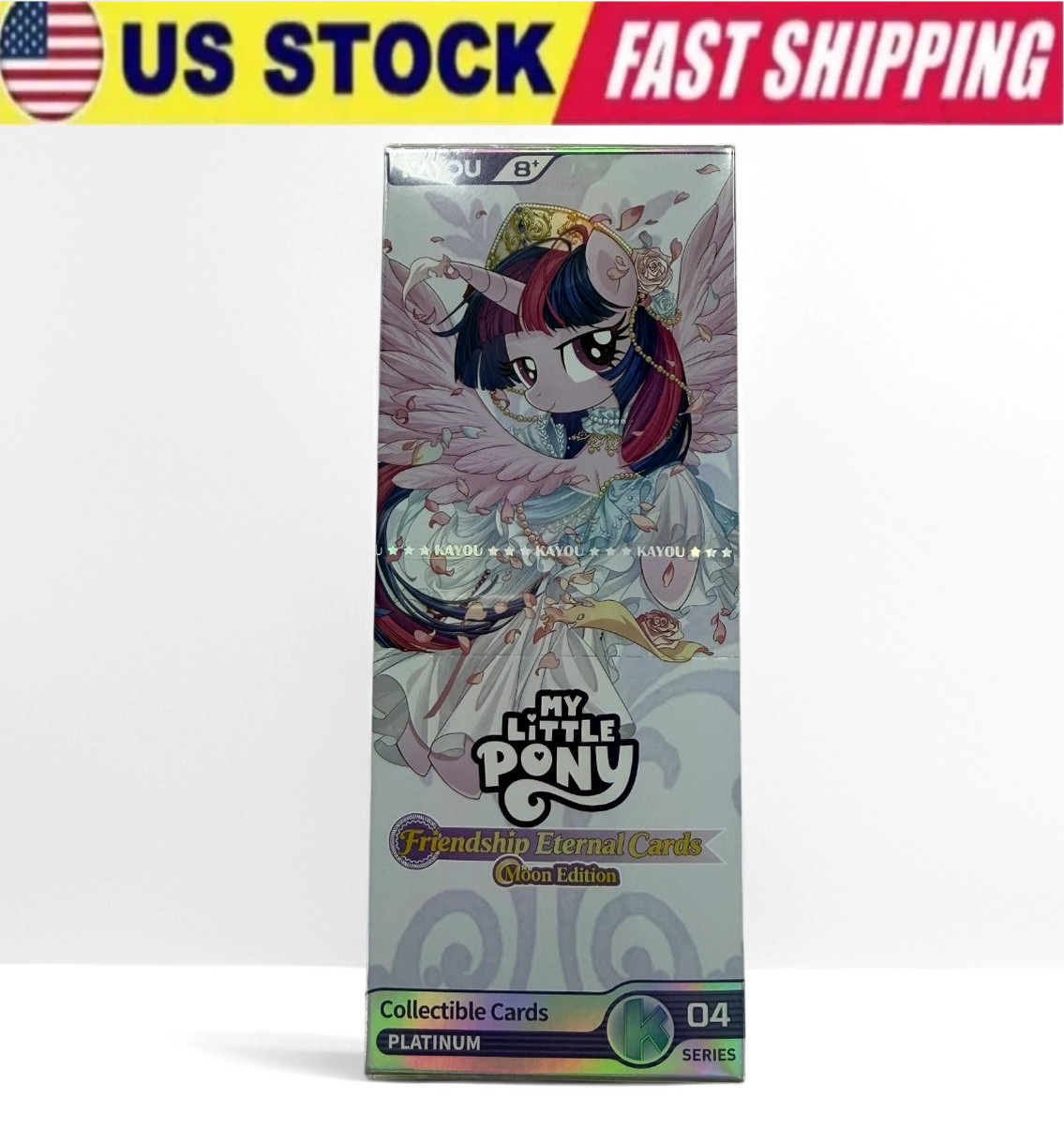KAYOU My Little Pony Friendship Eternal Cards Moon Edition Series 4 Box US Stock