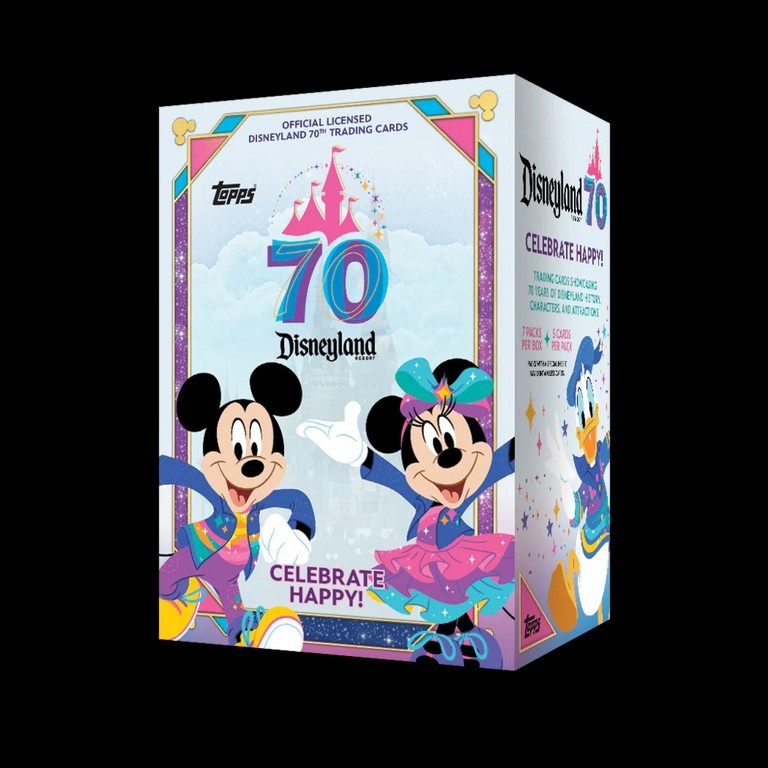 2025 TOPPS DISNEYLAND 70th Anniversary VALUE BLASTER BOX – New / Sealed