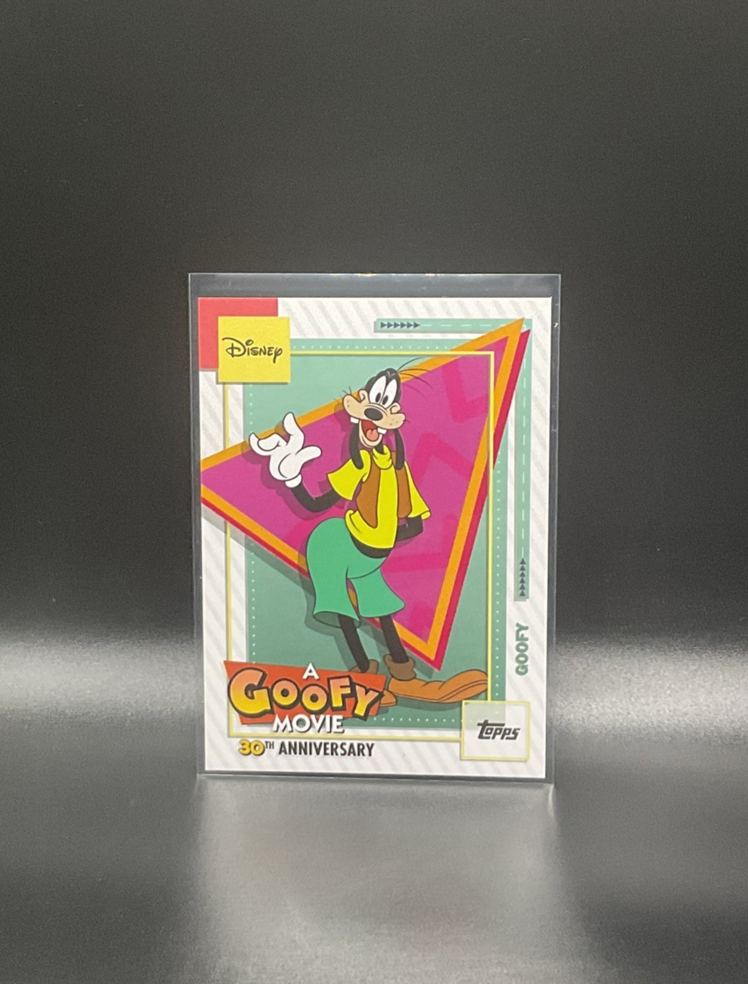 2026 Topps Disney Neon A Goofy Movie 30th Anniversary Goofy #AGM-1