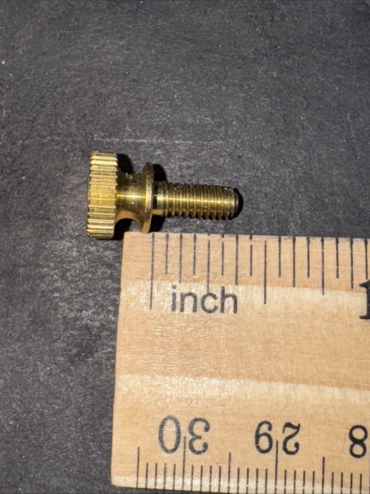 (12 Pcs) Solid BRASS 8-32 X 3/8” Thumb Screws For Glass Holder