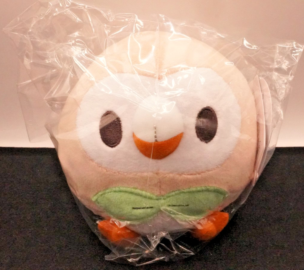 【NEW】Pokémon Washable Plush Gengar Mimikyu Rowlet 3pcs Set New Monpoke Japan
