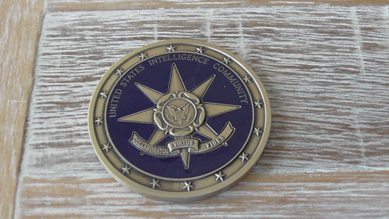 CIA Central Intelligence Agency US Intelligence Community Challenge Coin #D831