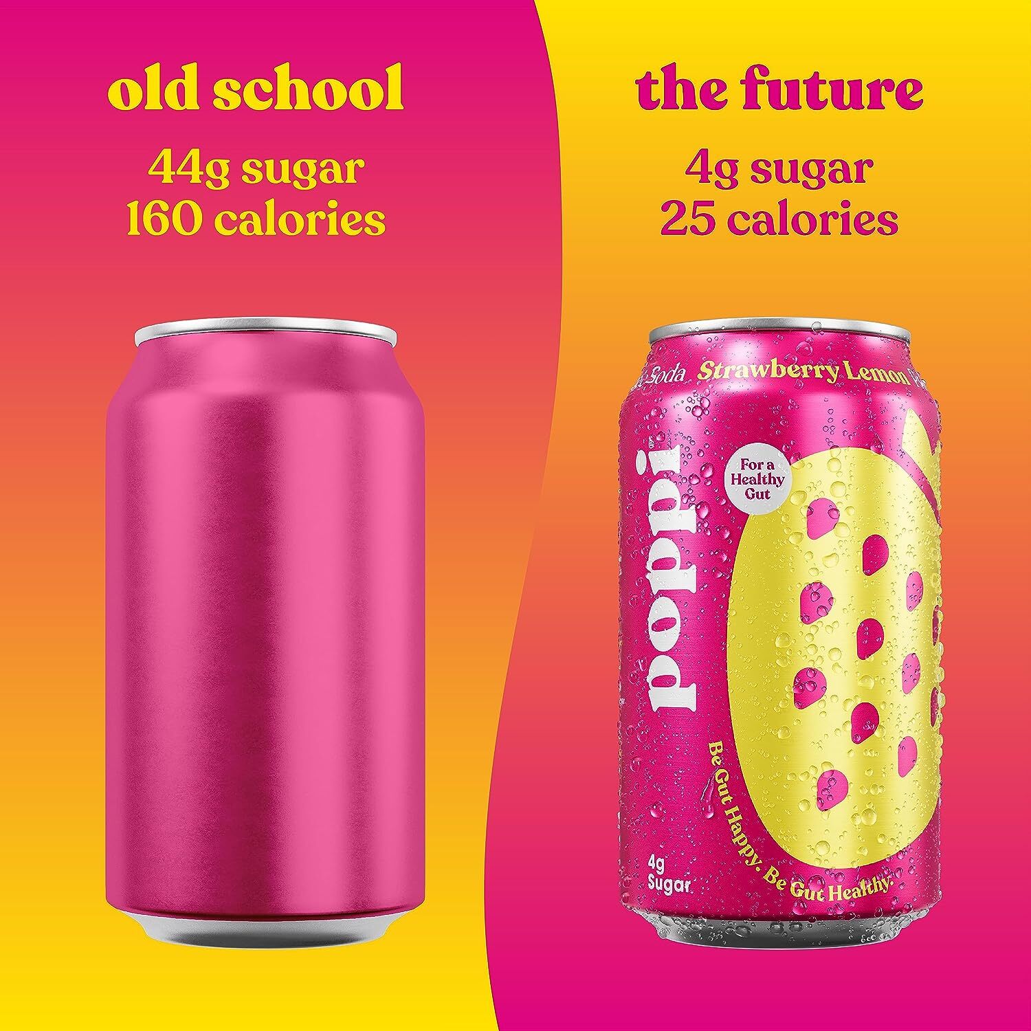 Refresco Espumoso De Fresa Y Limon Con Prebioticos Y Beneficios Para La Inmu…