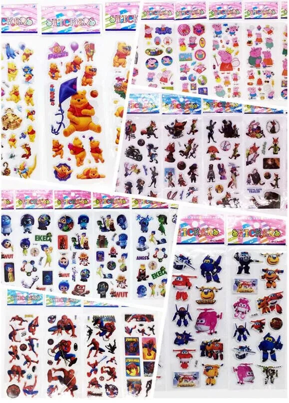 Random Sticker Sheet – Random Selection for Kids Child Teacher Reward