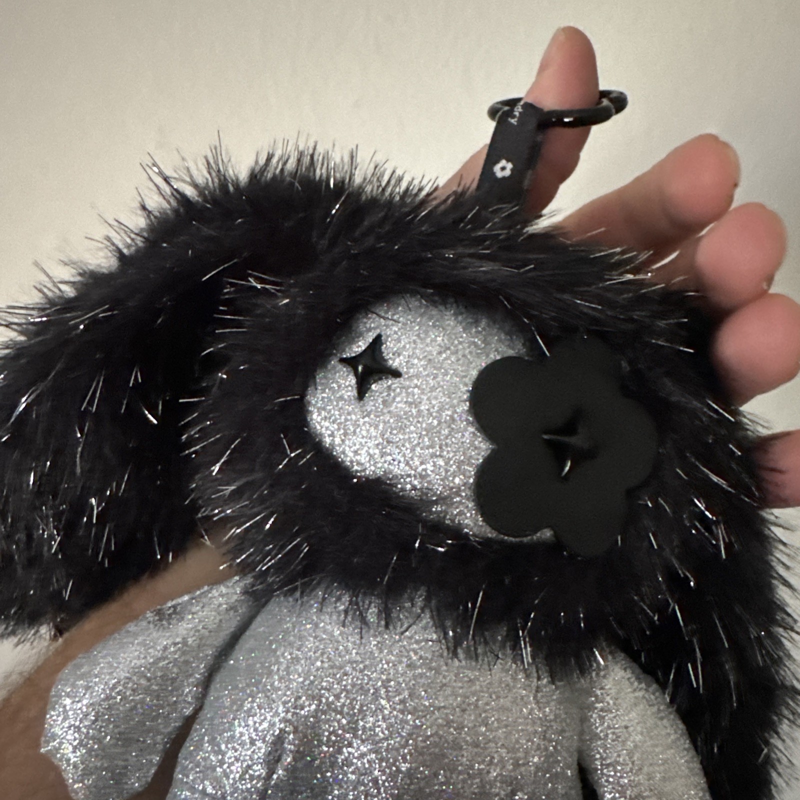 Rare CJ Hendry Sparkly Juju Cookie Sparkle Shiny Keychain!
