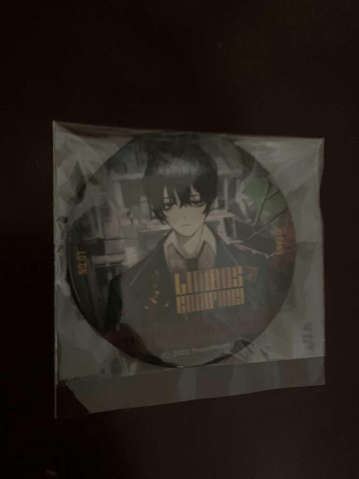 [NEW] RARE 2022 Yi Sang Limbus Company Pin Can Badge HamHamPangPang Project Moon