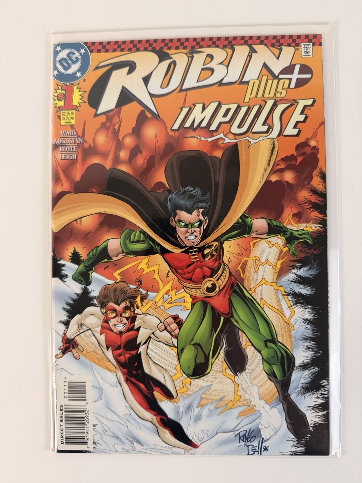 Robin / Argent #1 One-Shot + Robin Plus #1 1998 / 1996 | DC Comics | Unit Of 2