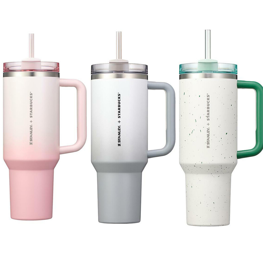 STARBUCKS KOREA 2024 SS Stanley Quencher Tumbler 1183ml(40oz) Limited Edition
