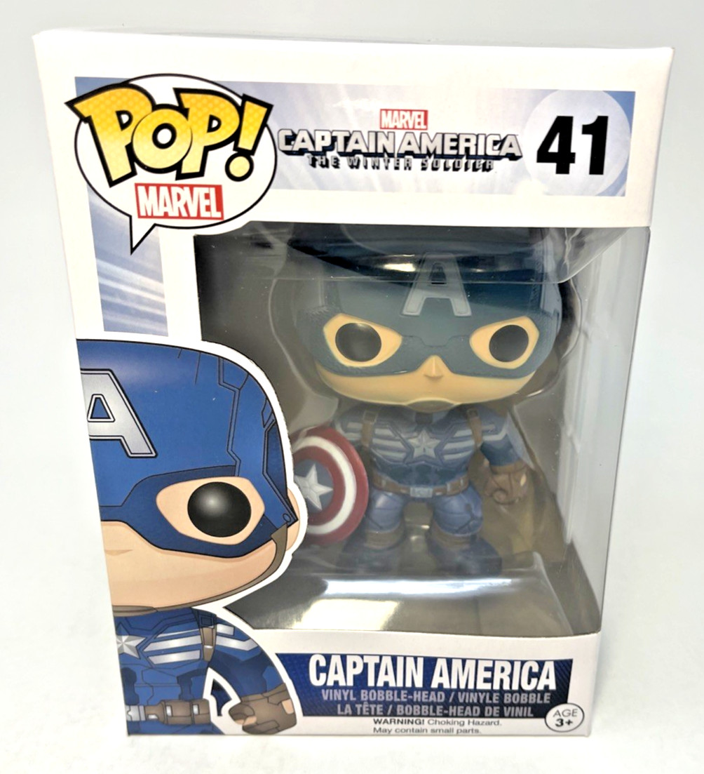 Funko Pop! Vinyl: Marvel – Captain America The Winter Soldier #41 Vaulted!