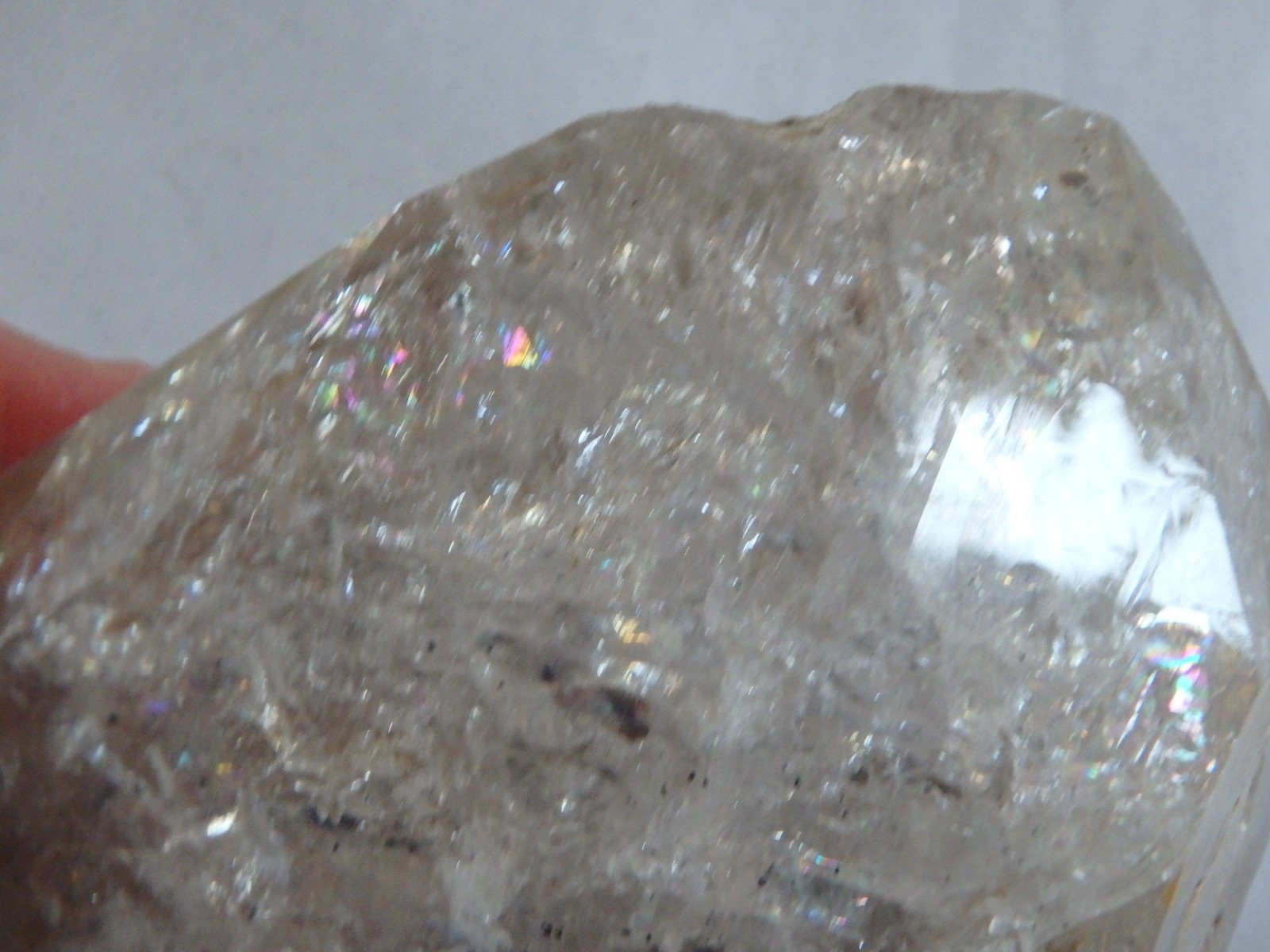 Crystal 💎 Huge Herkimer Diamond Full of Rainbows 1 pound 11 ounces Collector
