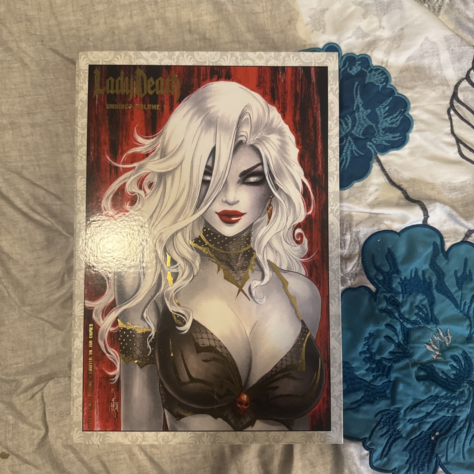 Lady Death Super Deluxe Edition Omnibus #1 LTD 150 w/ COA Signed