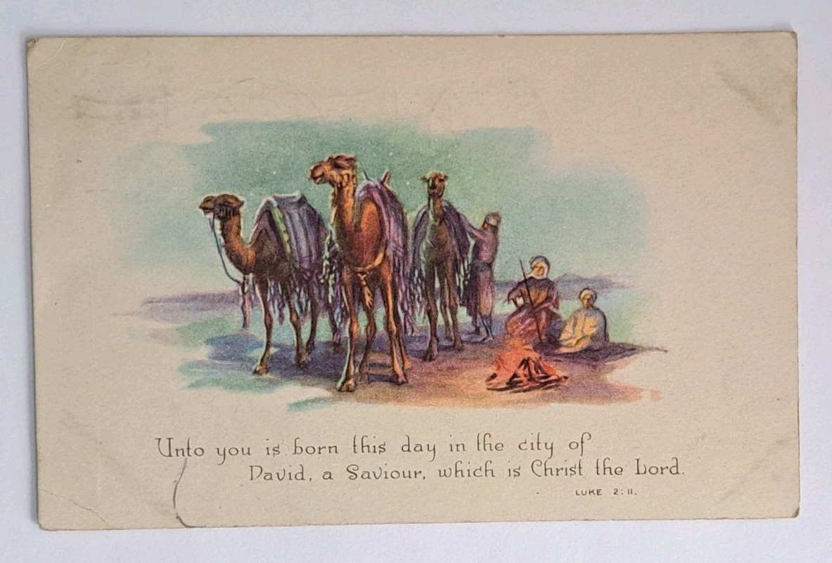 Postcard 1901 Posted Divided Back Christian Card