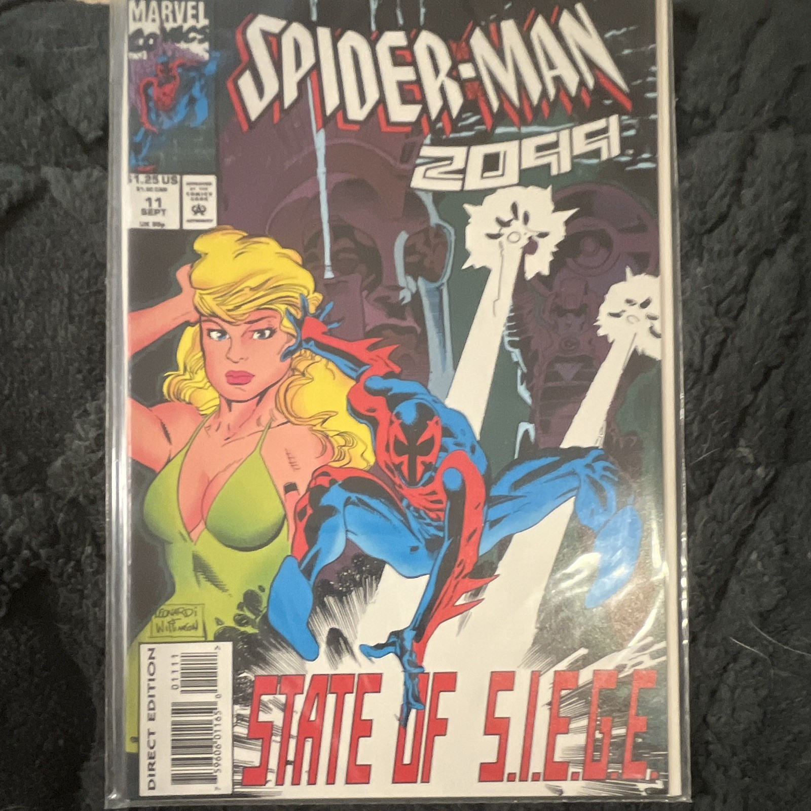 Marvel Comics Spider-Man 2099 #11 State of S.I.E.G.E. Peter David Direct