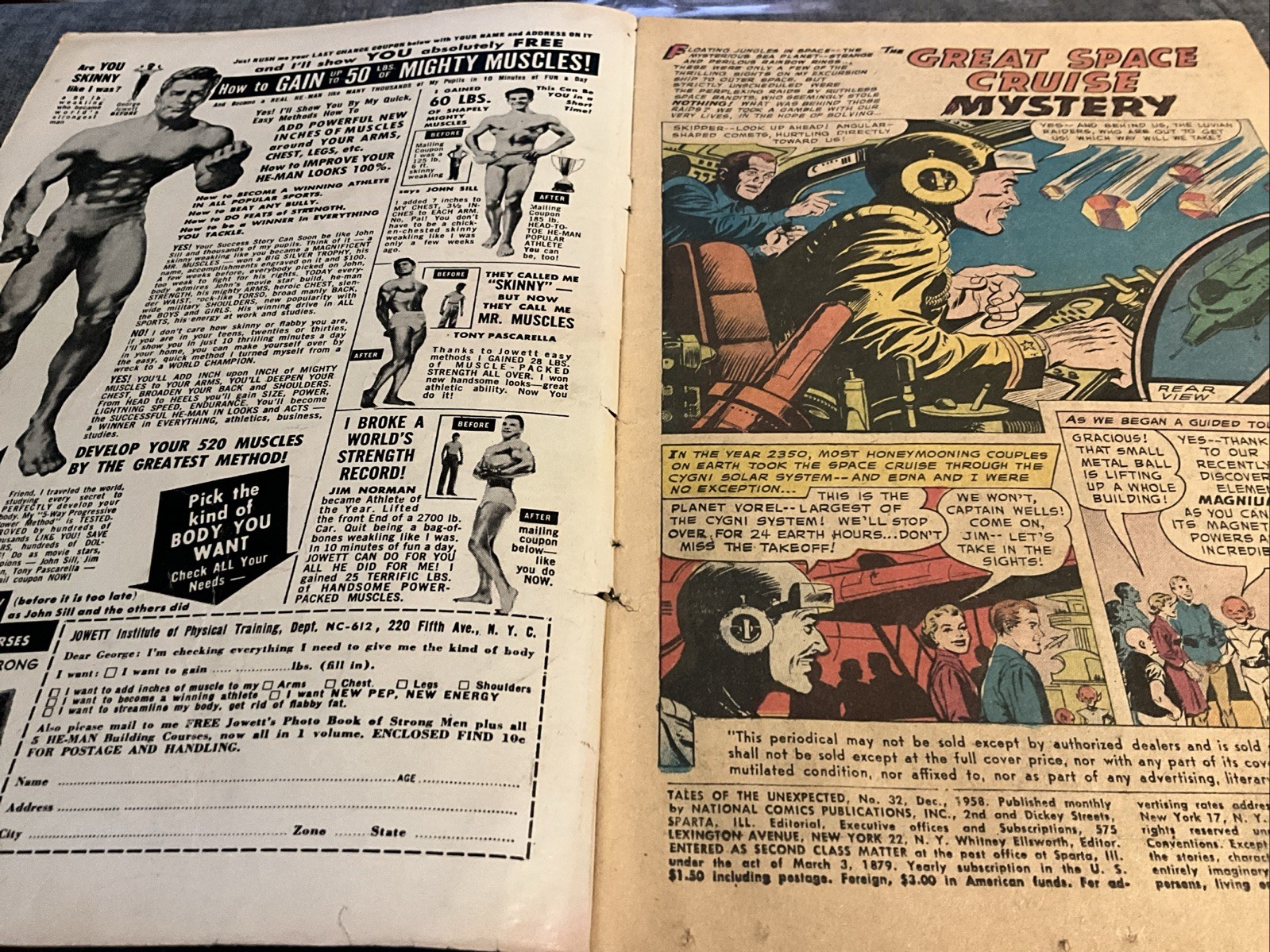 Unexpected #32 DC Comics 1958