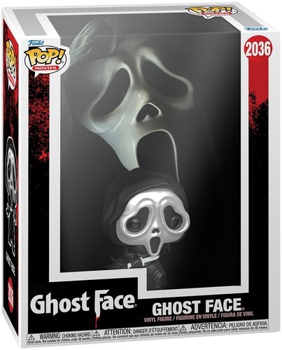 Funko POP! VHS Covers: Ghost Face – Ghost Face (Metallic) (Scream) [New Toy] V