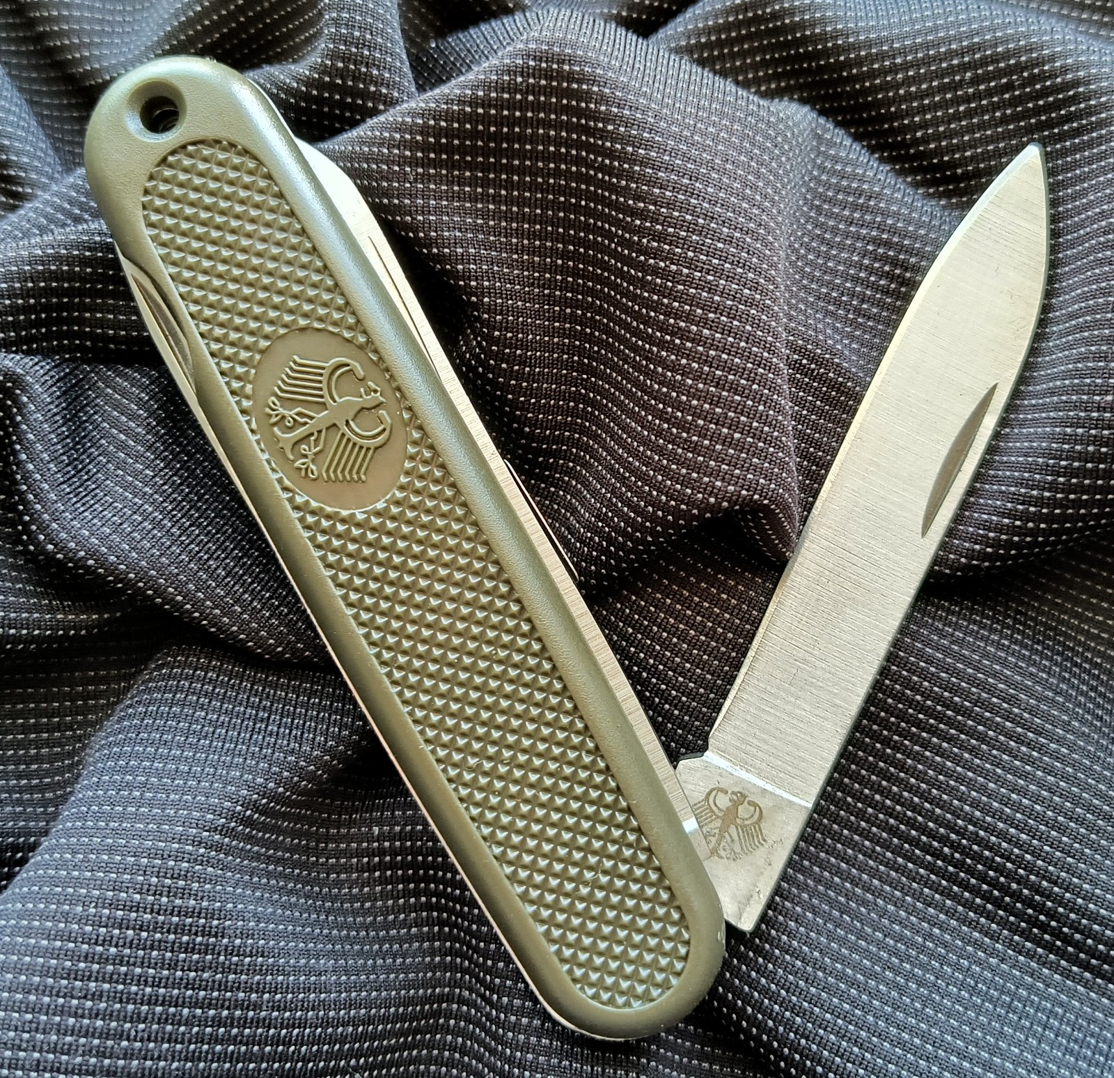 Rite-Edge Bundeswehr German Army Field Knife Camping Multi Tool – Same Day Ship!