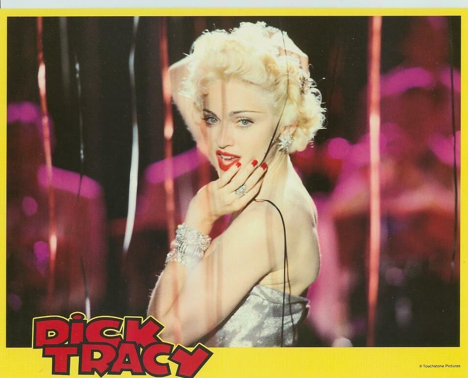 MADONNA as BREATHLESS SUPER COLOR DICK TRACY (bv1-10)