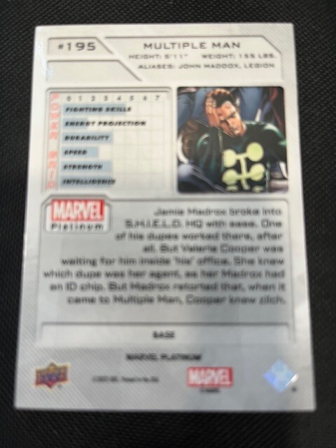2022 Marvel Platinum – Multiple Man – #195