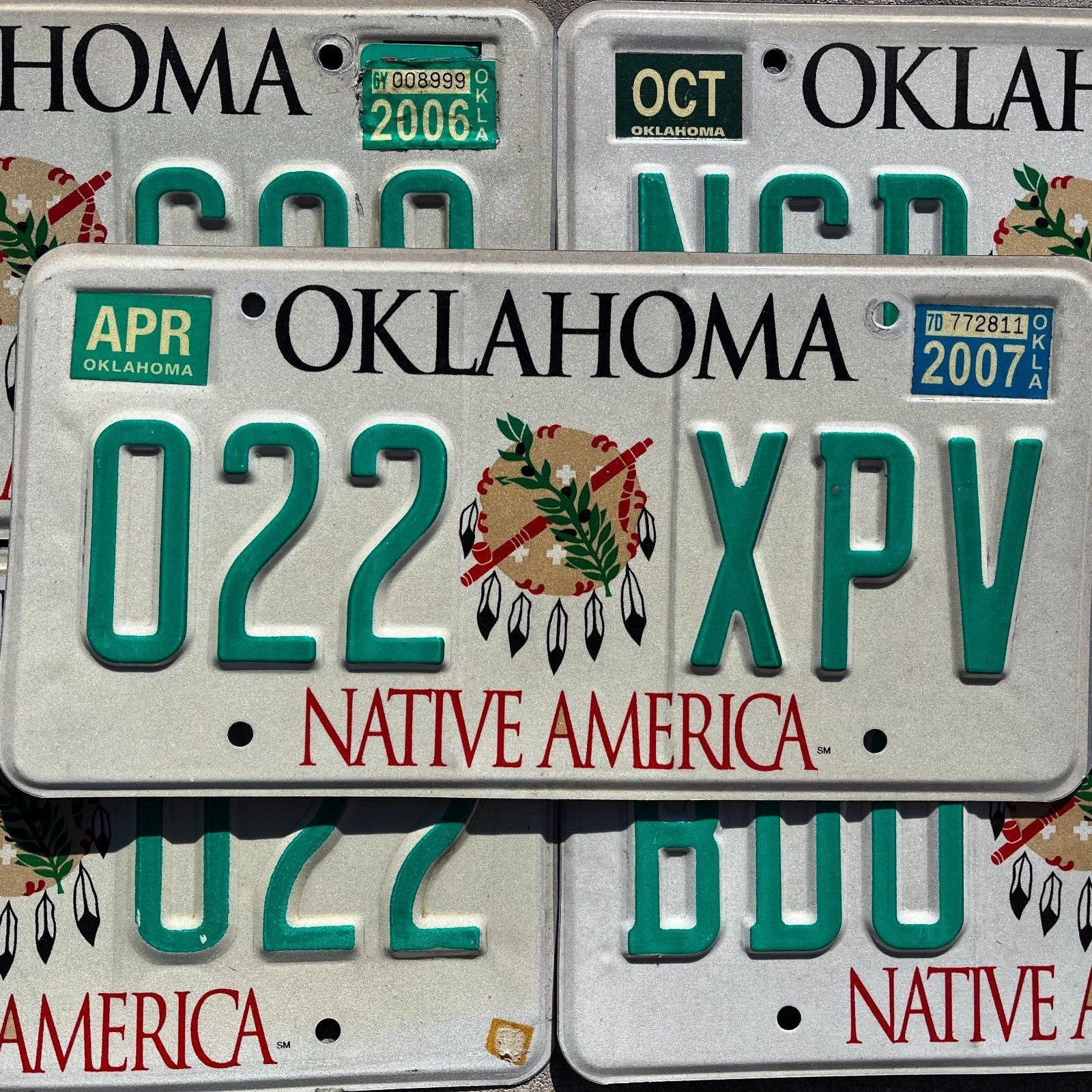 OKLAHOMA LICENSE PLATES – DREAM CATCHER Graphic License Plate – Native America