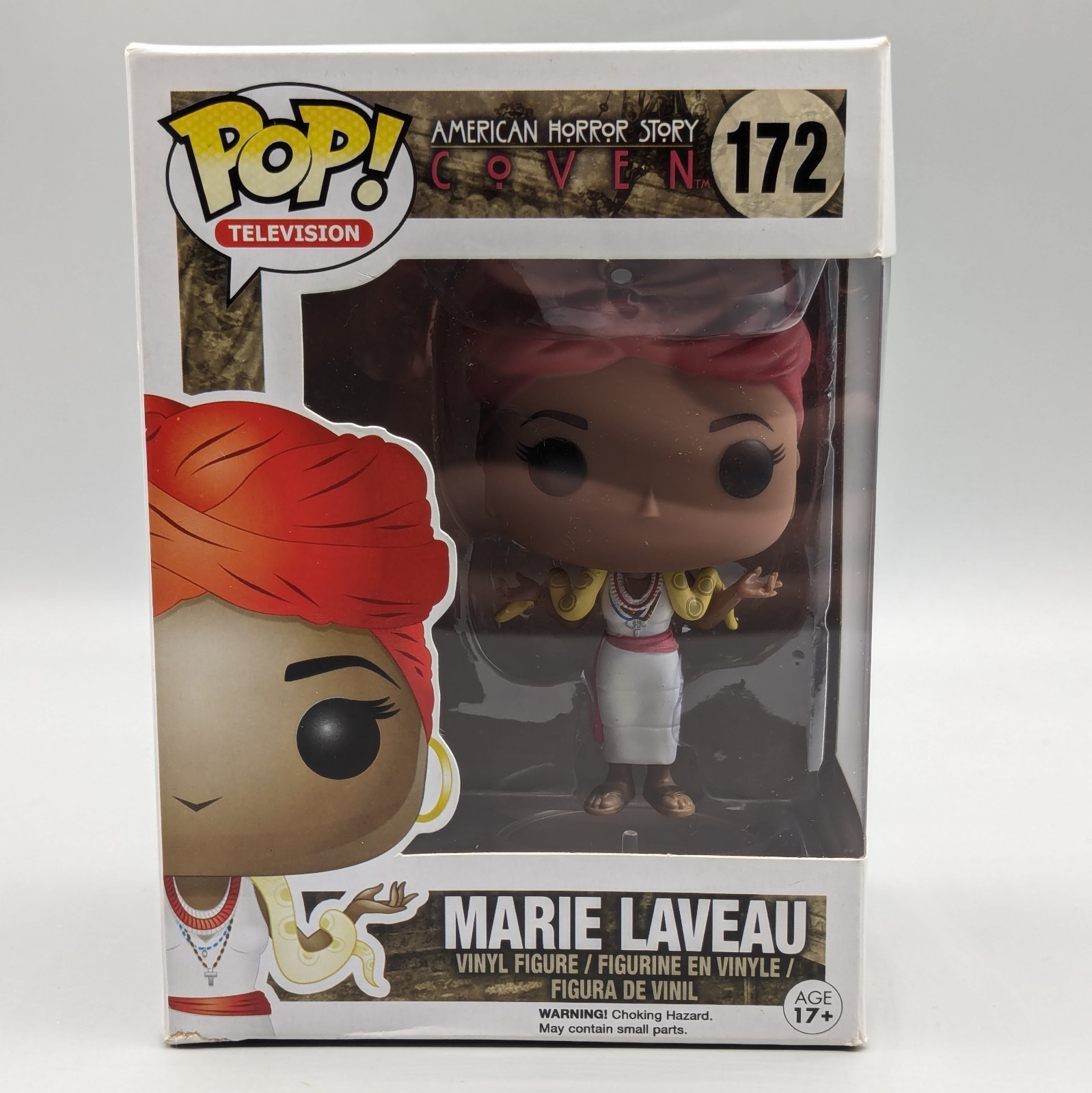 New Funko Pop American Horror Story Coven Marie Laveau #172 Figure DAMAGED BOX