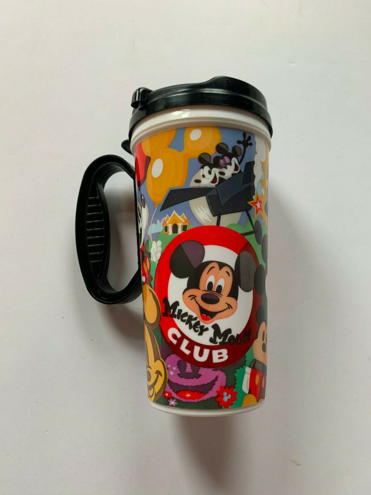 WDW Walt Disney World Black Mickey Mouse Resort Rapid Refill Travel Mug