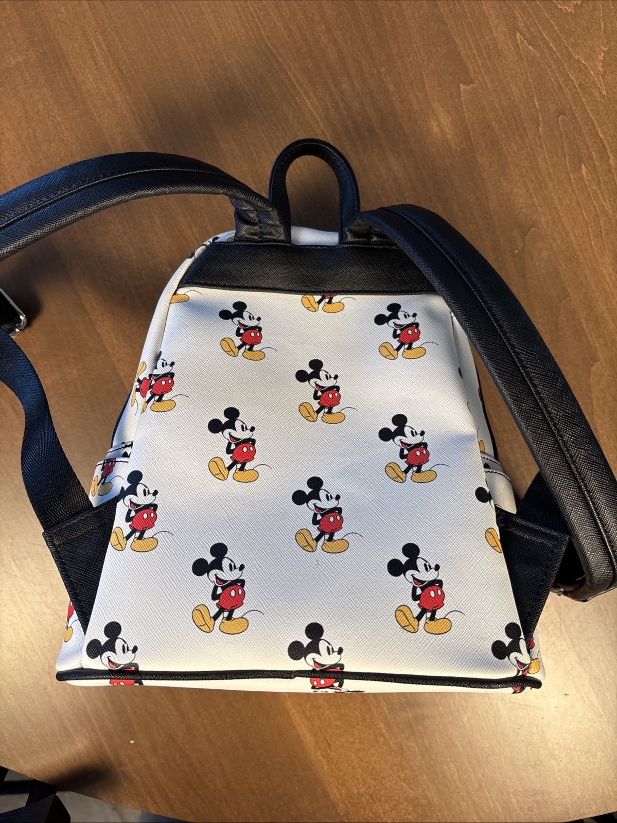 Loungefly Disney Mickey Mouse Mini Backpack White Black Red Yellow