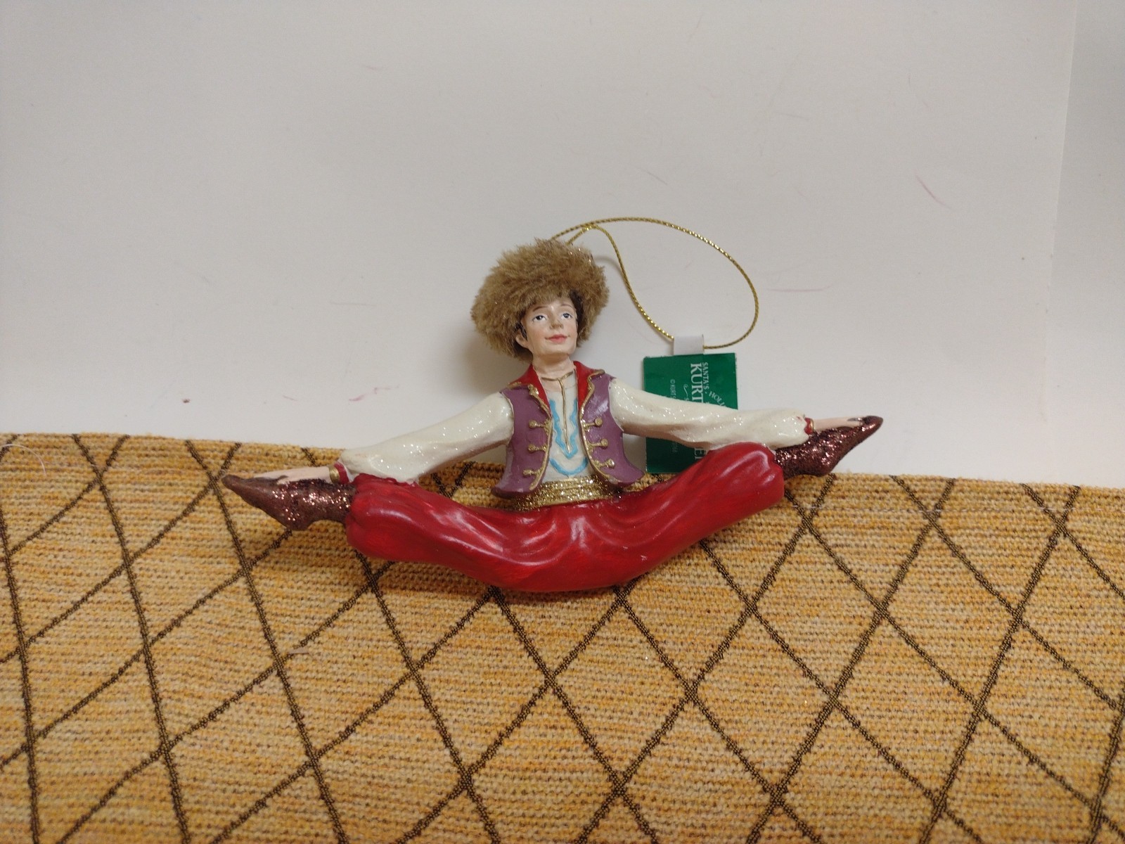 Kurt Adler Nutcracker Suite International Dancers Russian Dancer Ornament New