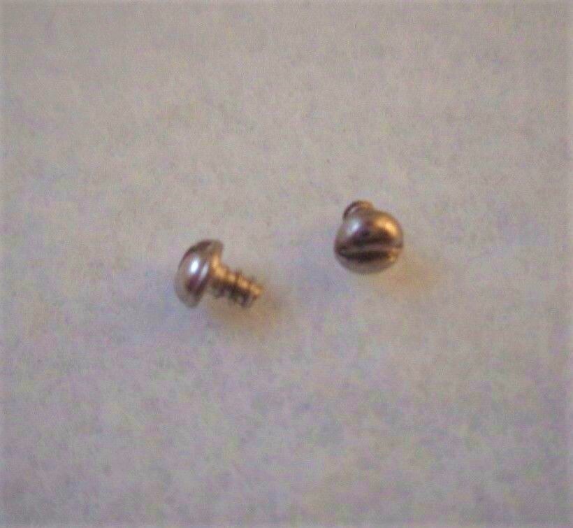 Schwinn Vintage Style Bicycle HEAD BADGE SCREWS – ONE PAIR – Name Plate Screws
