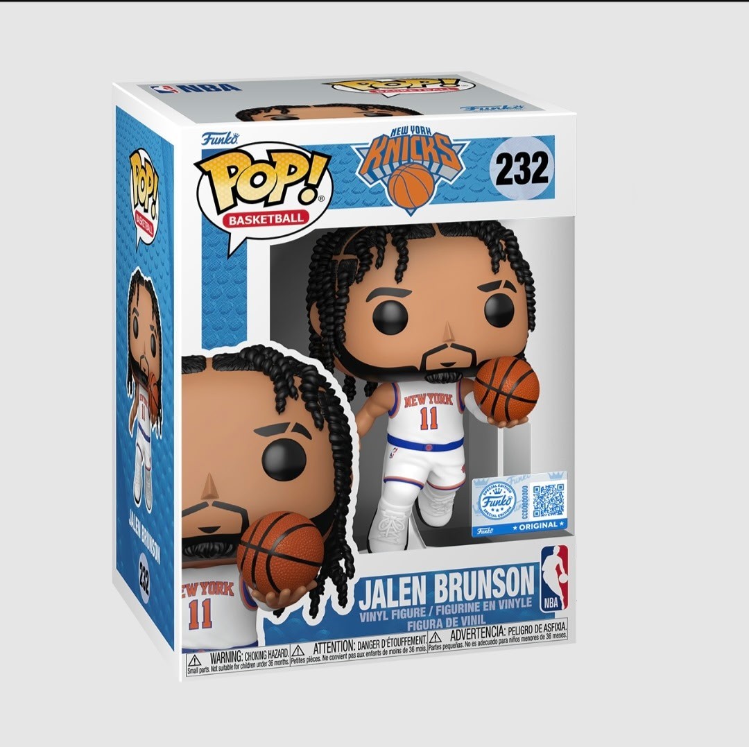Funko Pop! NY Knicks Jalen Brunson (Association Edition Jersey) 232 – PRESALE