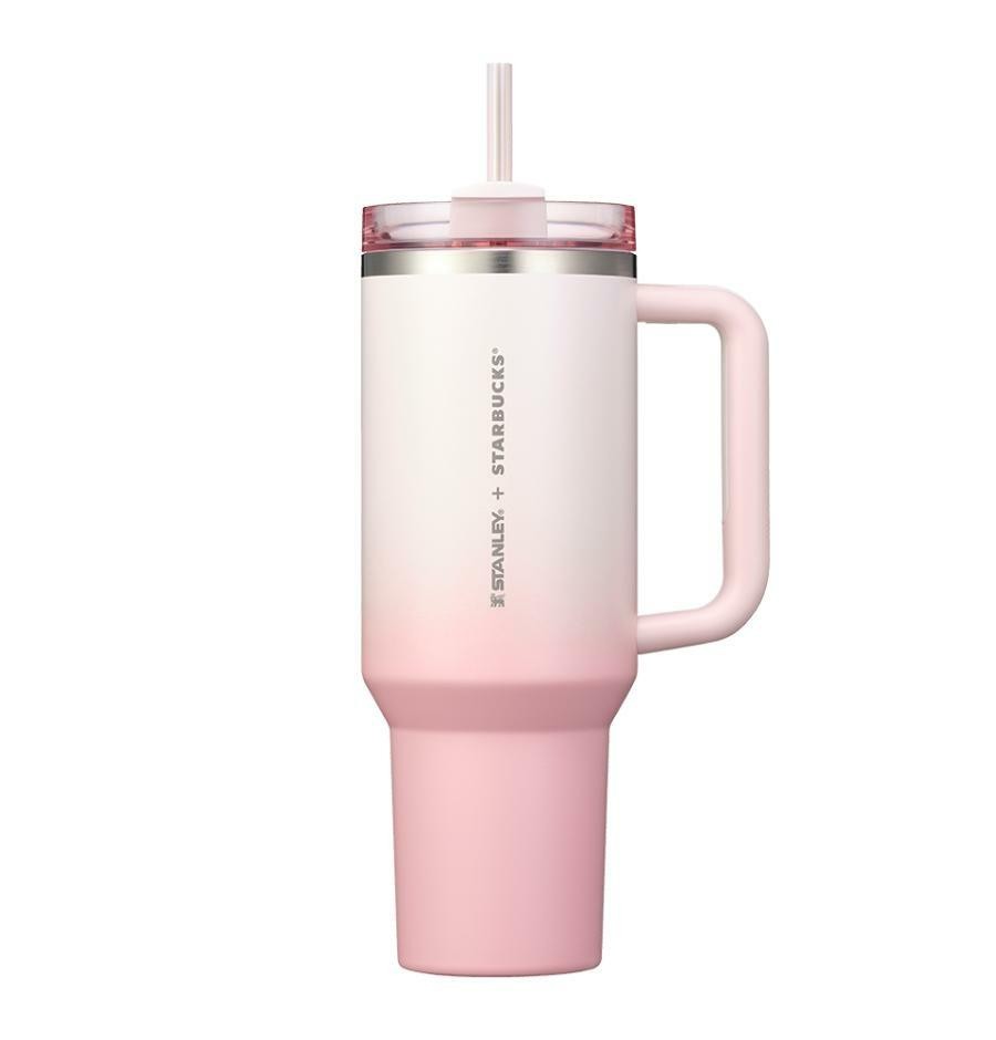 Starbucks Korea 2024 SS Stanley Pink Quencher Tumbler 1183ml
