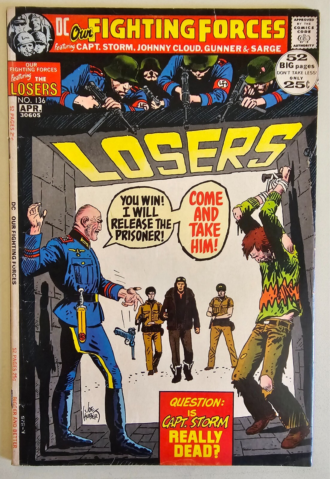 OUR FIGHTING FORCES DC Comic #99, 109, 115, 131, 136, 137, 150, 157 Mixed Lot-8