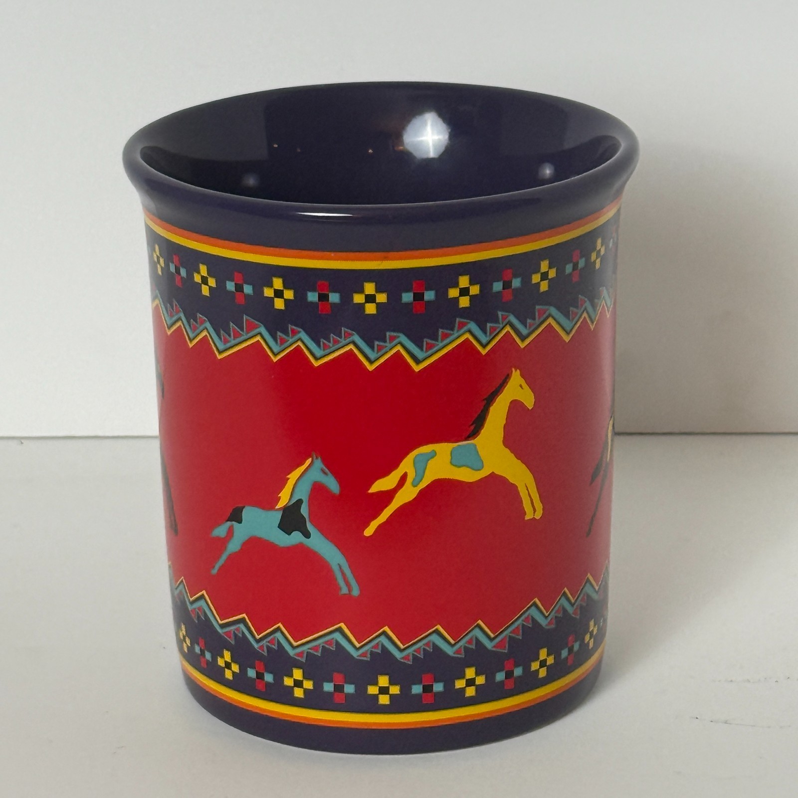 Pair Pendleton Woolen Mills Legendary Coffee Mugs “Celebrate the Horse” 18oz NEW