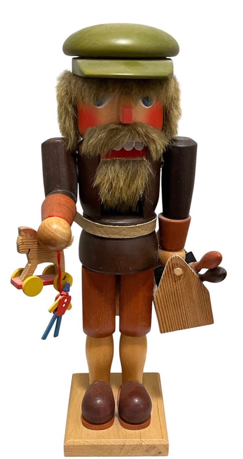VTG Holzkunst Christian Ulbricht Toy Maker Nutcracker Made in West Germany 14”