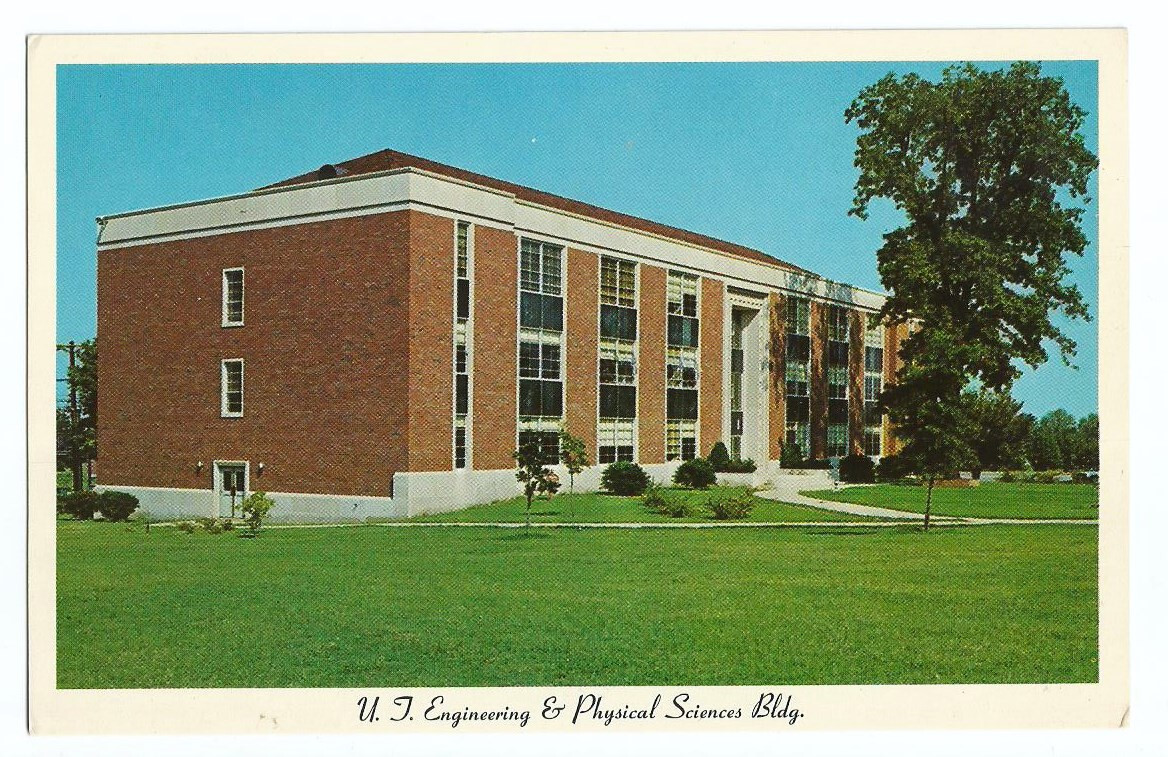 UT Martin TN Postcard Tennessee Engineering Building