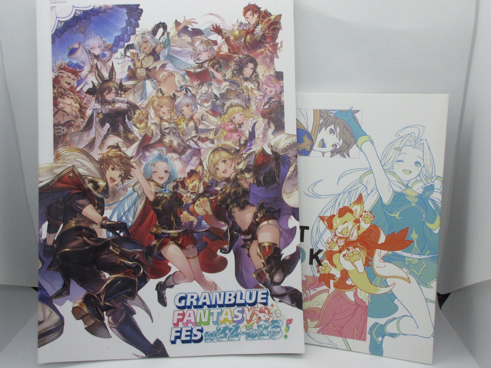 Granblue fantasy FES 2022-2023 Pamphlet and ART BOOK Serial code not available