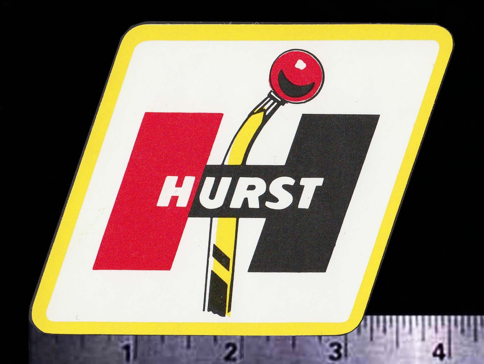 HURST Shifter – Original Vintage 1970’s Racing Decal/Sticker – 4inch size