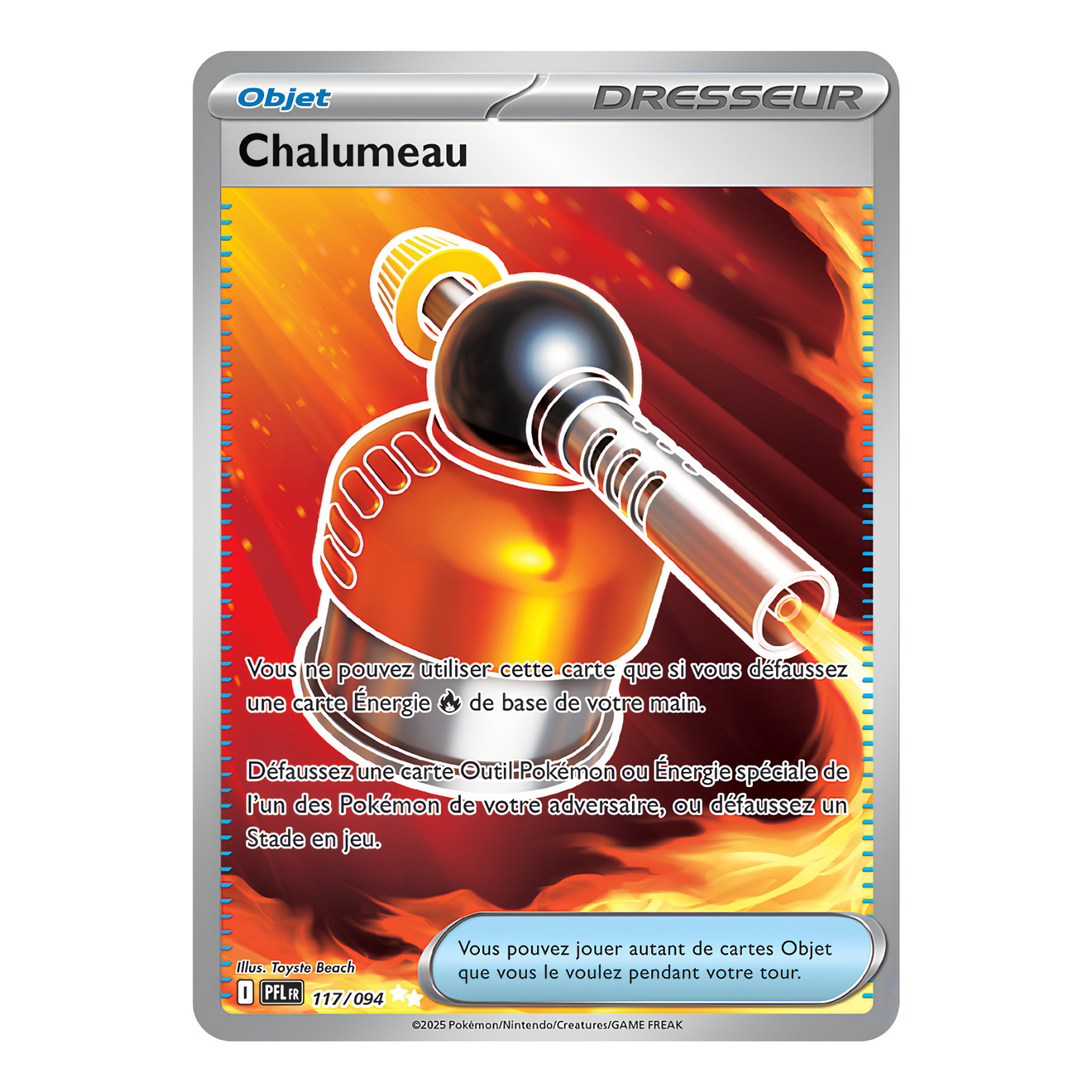 Torch 117/094 🇫🇷 Pokemon Card ME02 Phantasmagorical Flames ME2 NM TCG