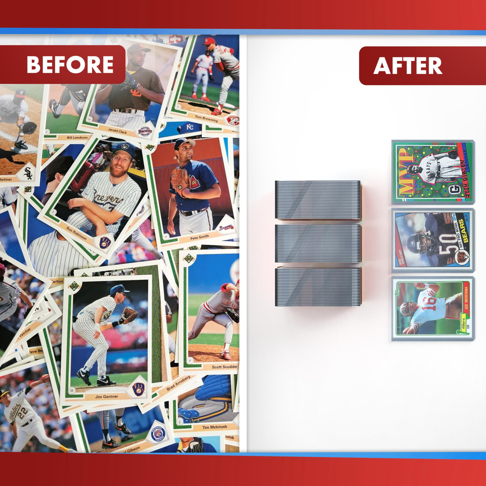 3 x 4 Sports Card / Trading Card Top Loaders – 2 Full Cases 2000ct