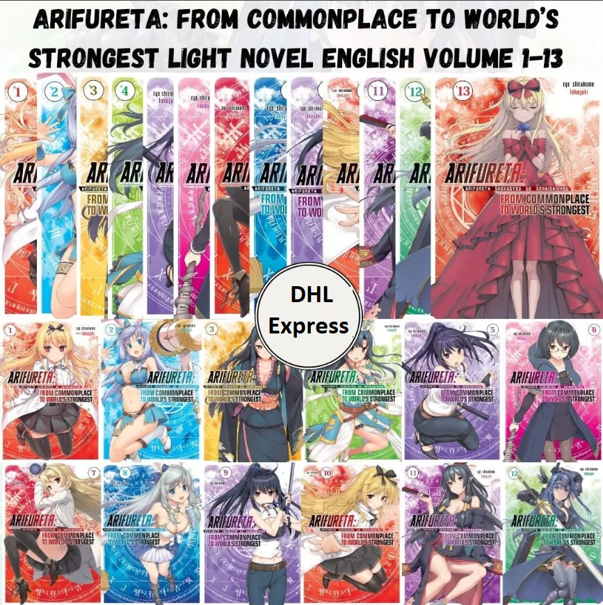 Arifureta: From Commonplace to World’s Strongest Light Novel English Vol. 1-13