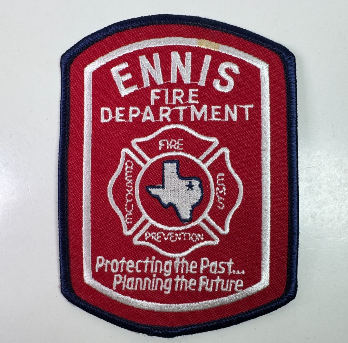Ennis Texas Fire EMS Rescue Patch L9