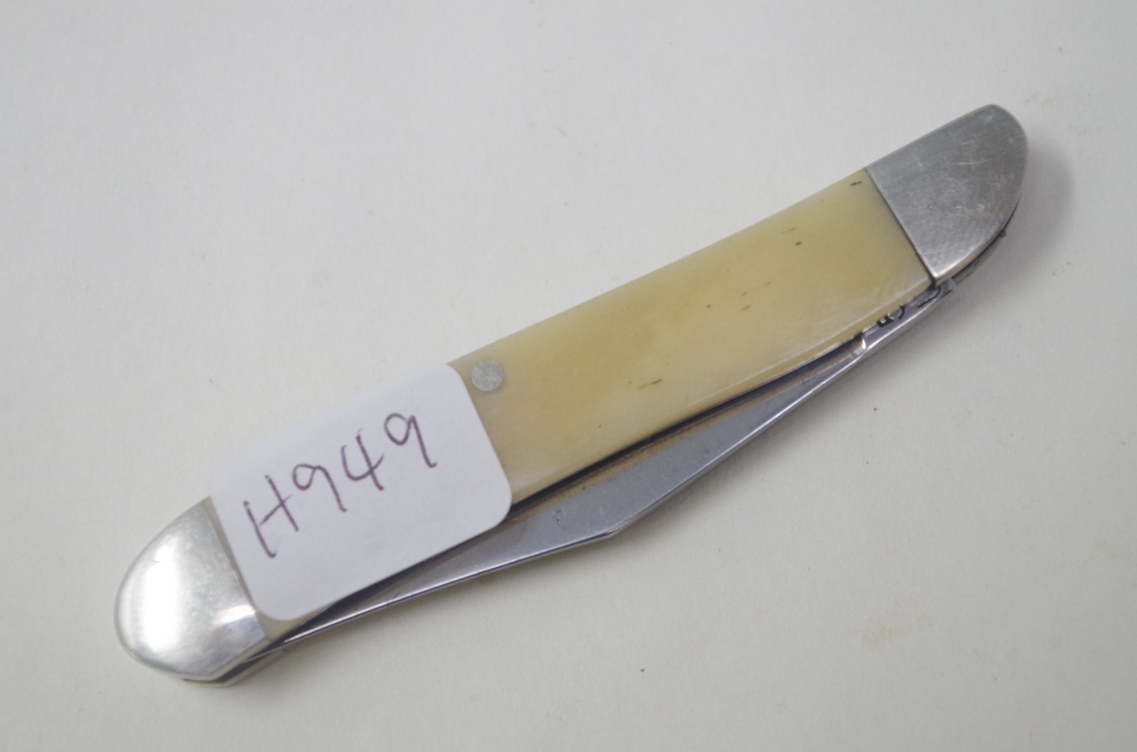Smooth White Bone Moore Maker Folding Pen Knife 5119B USA – Factory Overstock