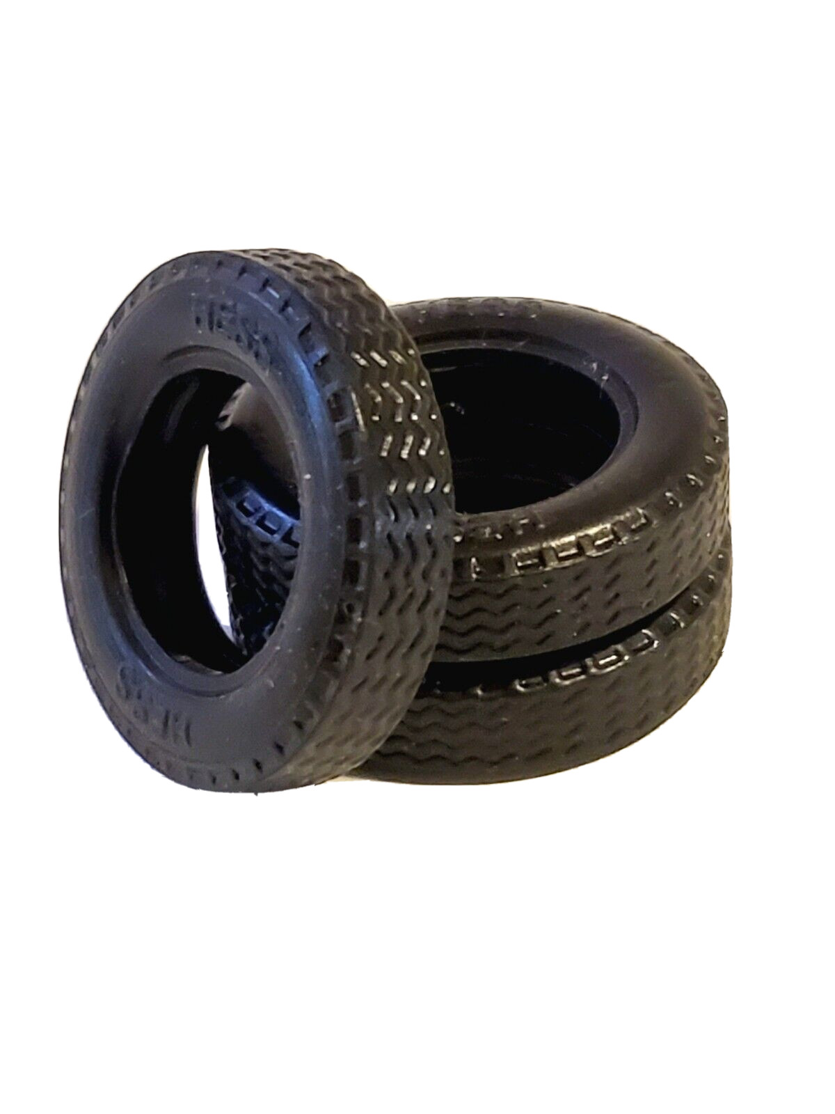 Hess Truck Tires 1/32 Scale 1/4” X 1-1/8″ Replacement Lot of 3 Vintage 90’s