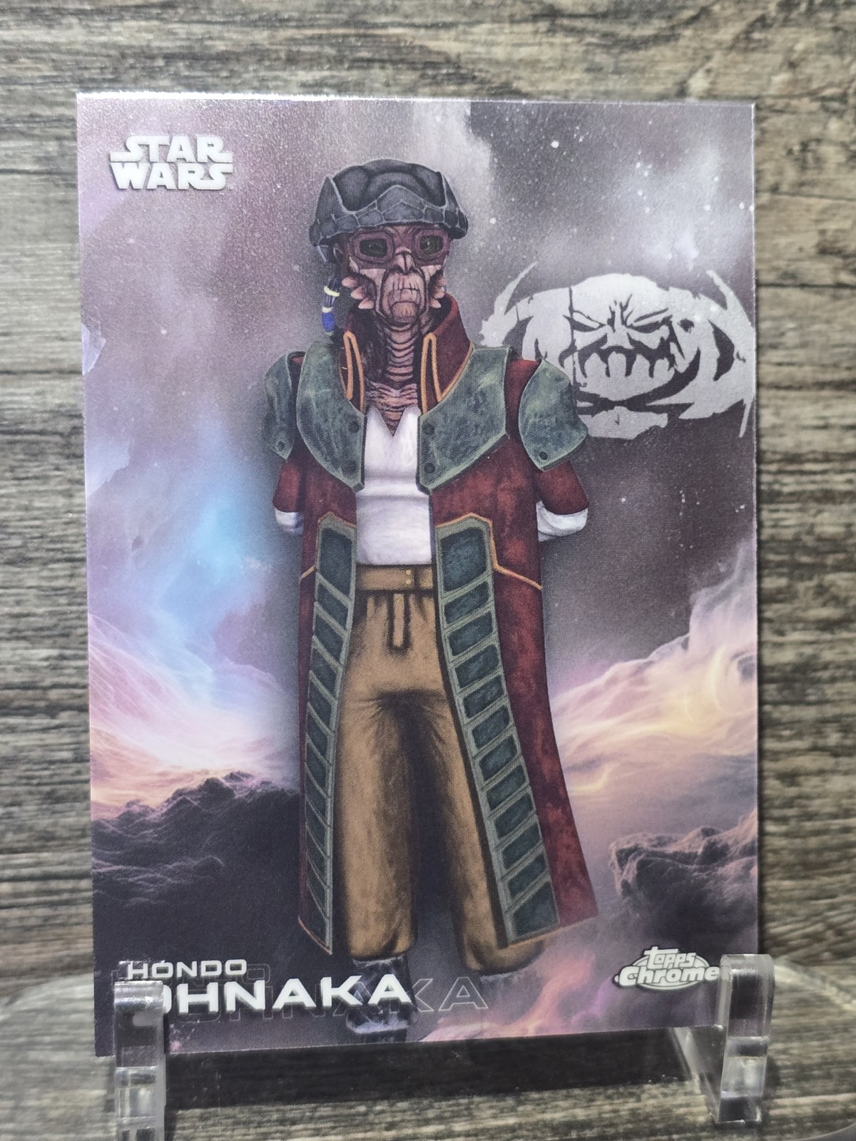 2025 Topps Chrome Star Wars HONDO OHNAKA #123 Clone Wars MINT Base For LESS 🔥