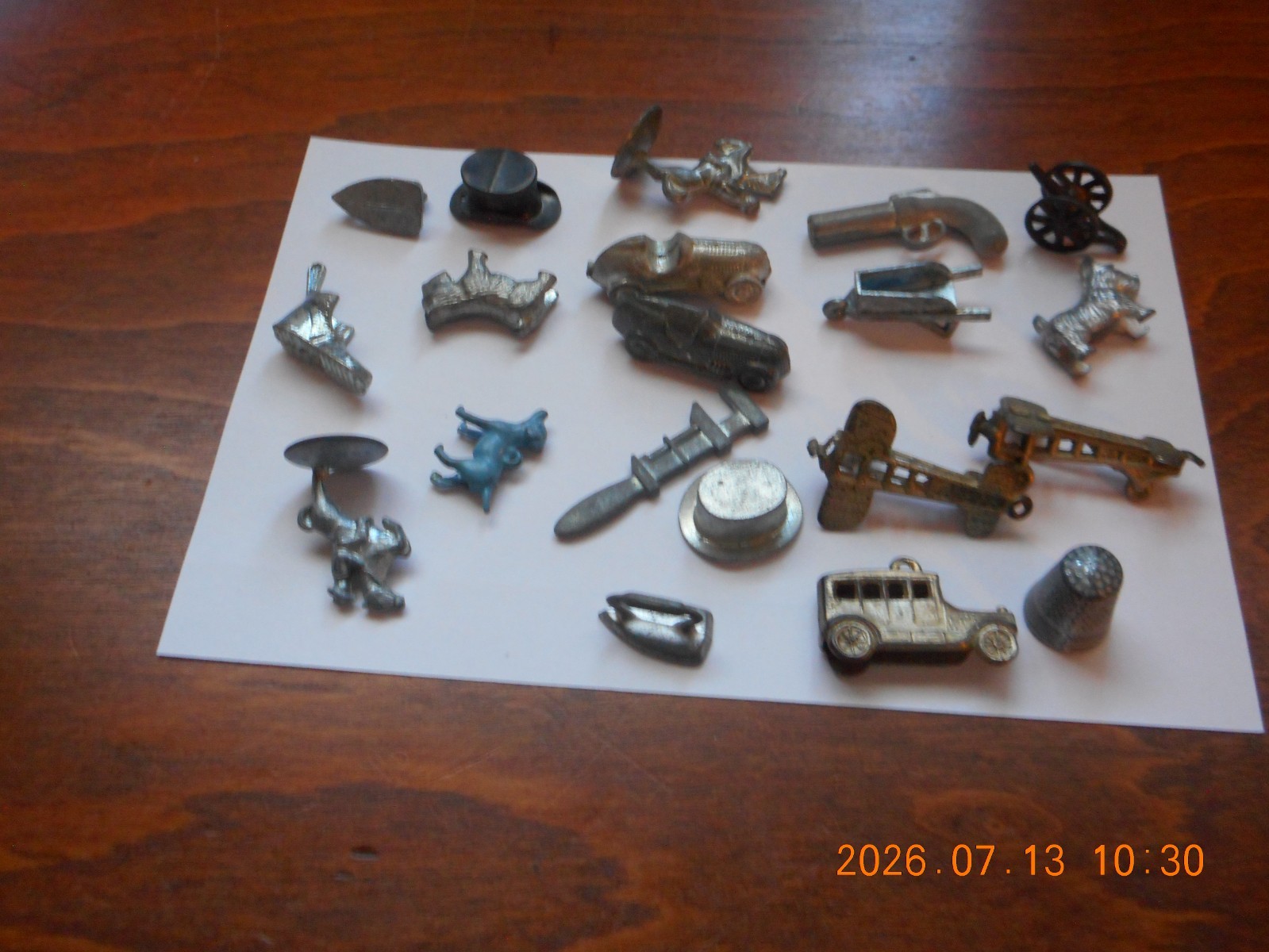 Lot of 20 Vintage Cracker Jacks/Gumball/Monopoly Pieces