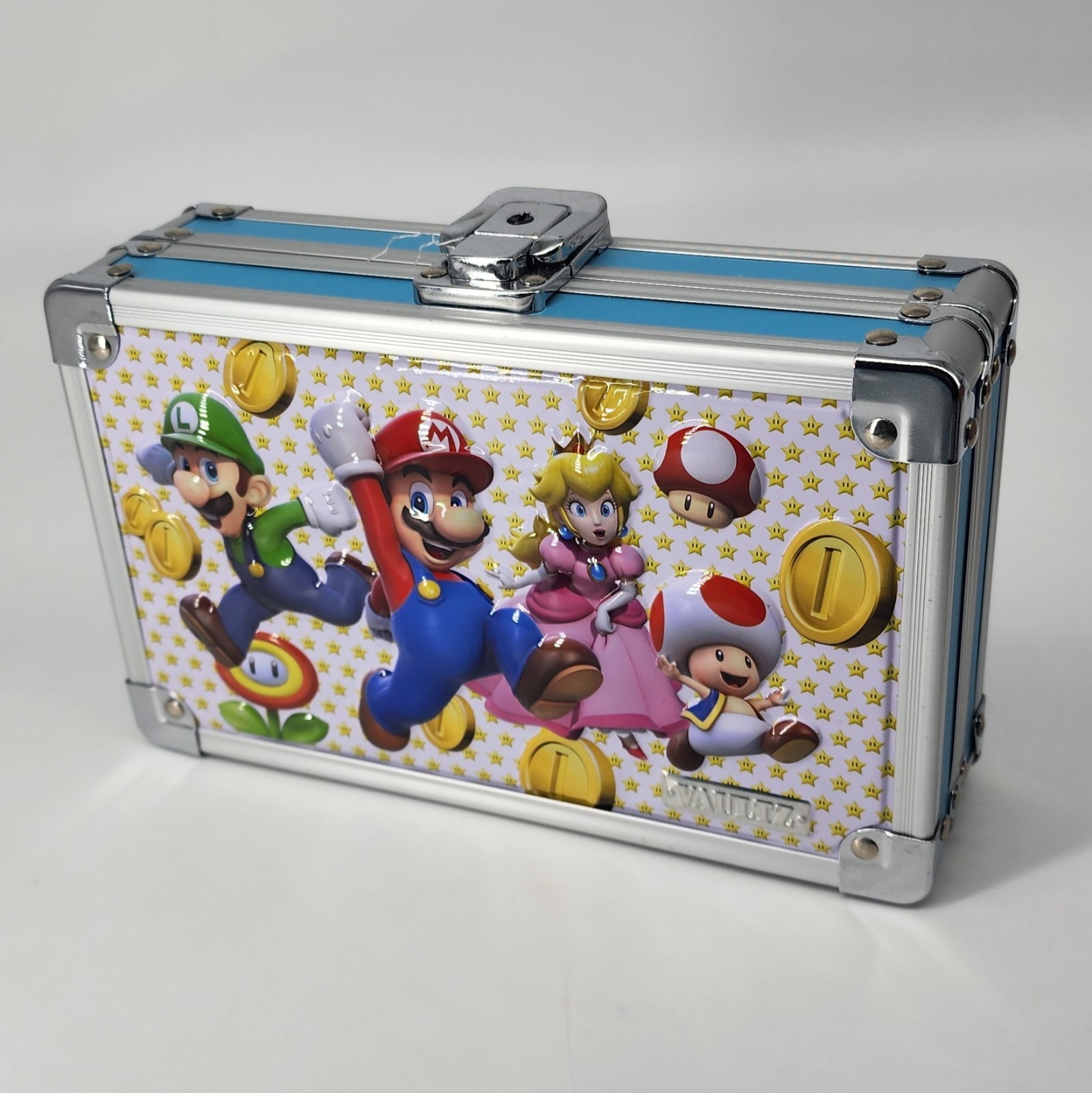 Super Mario Locking Supply Box Storage Case Nintendo Toad Luigi Keys Vaultz 2021