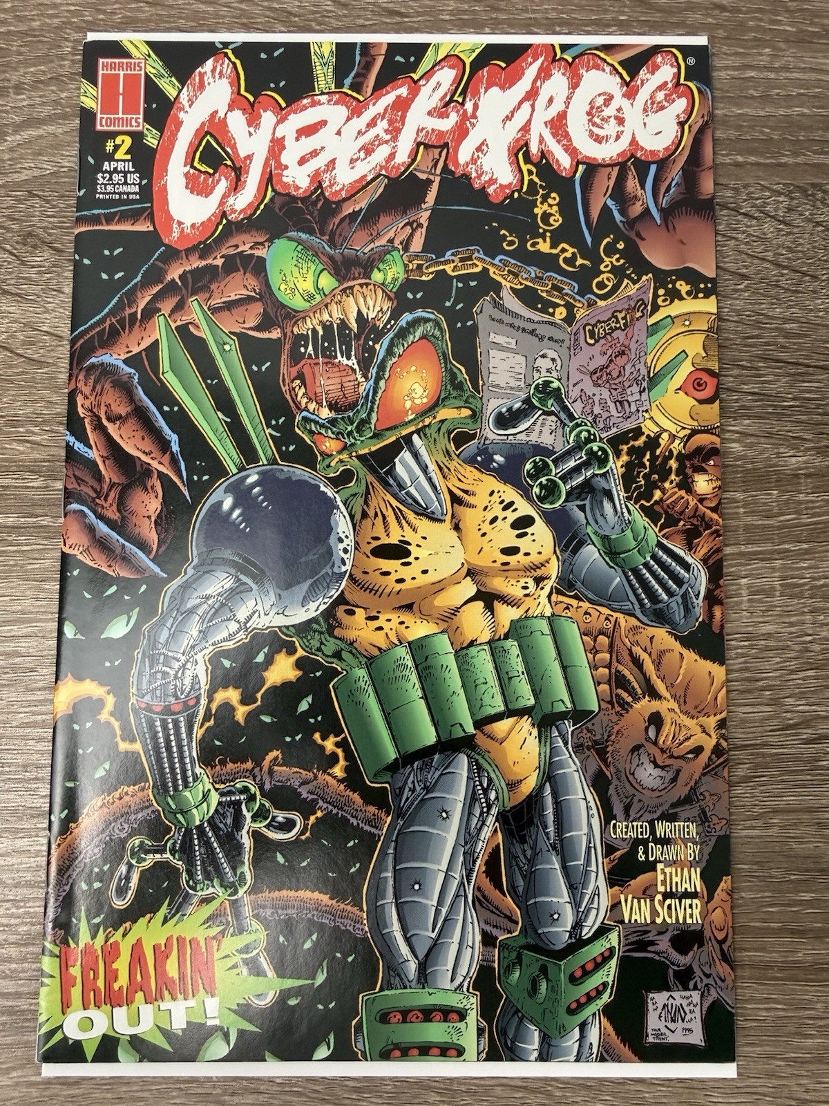 Cyber Frog #2 (VF/NM) Ethan Van Sciver Variant 1996