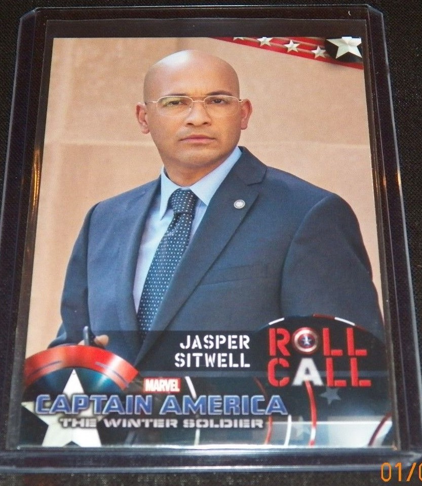Captain America Winter Soldier Character Card Maximiliano Hernández Sitwell