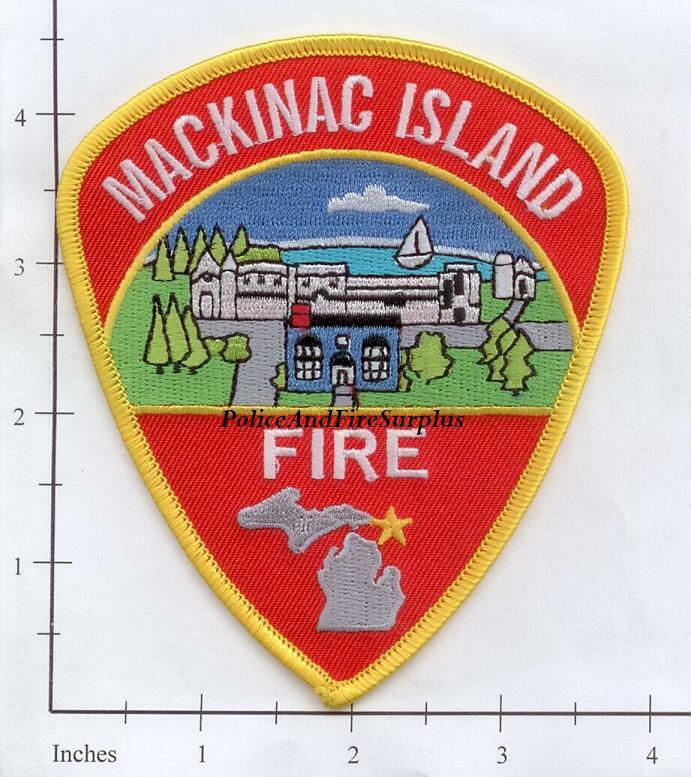 Michigan – Mackinac MI Fire Dept Patch
